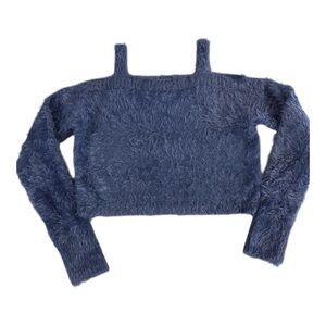 BB Dakota Plush Navy Sweater
